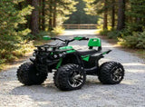 12V Green Kids Ride-On ATV, Music Headlights, for 37-60 Months Toddlers 46350737
