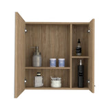 Sines Medicine Cabinet, Four Internal Shelves, Single Door -Pine B20092078