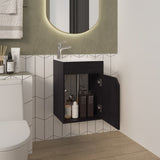 Hudson Vanity Sink, Bathroom, Black B092P329250