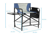 26" Tall Directors with Footrest, 4Portable Bar Height Folding Camping 58235426