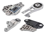 4X Motor Mounts Replacement for Jeep Renegade 1.4L 2015 16 17 18 Transmission 68257232AA 22786354