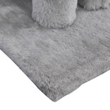 Double Level Cat Tree Stand House Furniture Kittens Activity Tower Posts Kitty Pet Play House W2181P190604