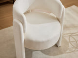 Modern Accent Chair, Contemporary Boucle Fabric Accent Armchair Comfy Upholstered Leisure Single 88763888