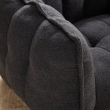 Soft Bean Bag Chair with High Resilient Foamfor living room and bedroom,Comfortable Square W1996P309482