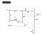 36 inch Bathroom Vanity with Sink, One Cabinet with Soft-closing Doors, 4 Soft-Closing Drawers, N759P292552K