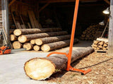 48 Inch Heavy Duty Timber Jack, Metal Handle Log Lifter with Adjustable Cant Hook, for Rolling & 46568772
