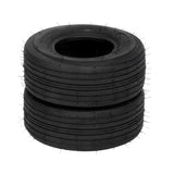 ZNTS Set of 2 13x5.00-6 Rib Tires 4 ply Lawn Mower Garden Tractor 13-5.00-6 13x500x6 82050617