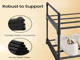 3-Tier Metal Shoe Rack Organizer Stackable, Space-Saving Storage Shelf for 20-24 Pairs, Upright or 94564414
