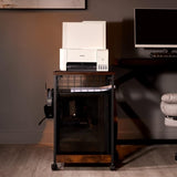 Computer Tower With Drawers, Independent Computer Tower With Pulleys, 2-tier Industrial 76639819