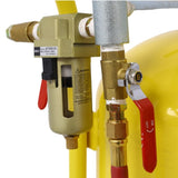 10Gal Pot Sandblaster, 125 Psi Pressure Sand Blasting Complete Kit for Paint, Stain, Rust Removal W46577219