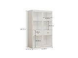 31.5x66.73x15.75inch White Two Side Storage Cabinet With Drawers for Bedroom, Living Room, Bathroom W5290P533268