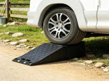 Single Auto Service Ramp , 5.5" Elevation Vehicle Tire Ramp for Routine Maintenance 50404948