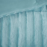 King/Cal King Faux Fur Comforter Mini Set B03597228