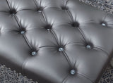 Decor Maxem Tufted FabricUpholstered Bench with Nailhead Trim T2574P164594