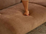Shoes sofa-in-a-Box, Memory Foam 2-Seater Couch, No Installation & Easy to Transport, Deep Seat W668P381958