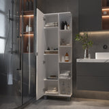 Los Angeles Linen Cabinet, Mirror, Five Shelves B128P148739