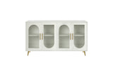TV Stand 65 Inch TV, Wood TV Stand with Storage Cabinet & Adjustable Shelves, Media TV Console W1445132031