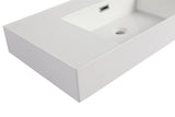 ZNTS 36" Resin basin For Bathroom Vanity,Vanity Top only W1972P186773