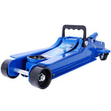 2.5 Ton Low Profile, Heavy-Duty Steel Racing Floor Jack with Single Piston Lift Pump, Lifting Range W465P190497