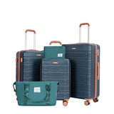 5-Piece Set ,Hard Case Spinner Wheels ABS Luggage Sets W284P208605