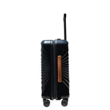 24" Luggage Lightweight Suitcase TSA Lock USB port Luggage Wheel lock Artificial leather Top handle W284P178341