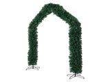 240*40*260cm 1860 Branches PVC Christmas Arch Holiday Arch Decoration Green 47929880