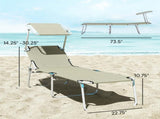 Folding Chaise Lounge Pool Chairs 07422942