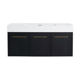 48 Inch Wall-mounted Bathroom Vanity -BVB09148BCT W999P174663