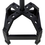 Pneumatic 360 Degree Swivel Stool, Mechanics Rolling Creeper Seat, Heavy Duty Mechanics Stool,black 36433541