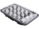 2x LED Headlights High Beam 4x6" Sealed Fog light for Freightliner FLD120 112 27425070