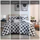 Full/Queen Checkered Comforter Set B035P203268