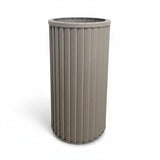 Round Strata Column Planter LG - Grey Brown B2755P462161
