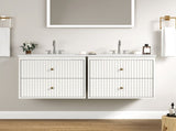 24'' Bathroom with Sink Set, Floating Bathroom Storage Cabinet with Doors and Drawers, Modern 40241163