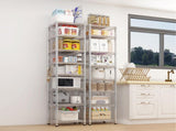 8 tier Heavy Duty Storage Shelves 70.87" H Wire Shelving Unit 1344LBS NSF Metal Shelves for Storage 72551473