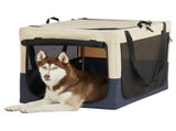 Dog Crates for Dogs, Adjustable Fabric Cover by Spiral Iron Pipe, Strengthen Sewing Dog Travel Crate 08505782