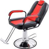 ZNTS Deluxe Reclining Barber Chair with Heavy-Duty Pump for Beauty Salon Tatoo Spa Equipment WF310635JAA