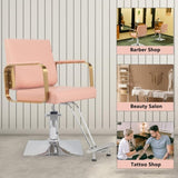 ZNTS Salon Chair Styling Barber Chair, Beauty Salon Spa Equipment with Heavy Duty Hydraulic Pump, 32806837