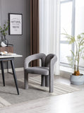 COOLMORE Contemporary Designed Velvet Fabric Upholstered Accent/Dining Chair /Barrel Side Chairs W395103726