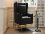 Modern Armchair Velvet Accent Chair Chair Single Sofa Chair for Living Room, Bedroom, or N763P360686B