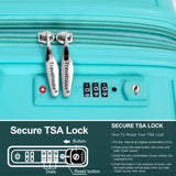 Expandable Hardshell Suitcase Double Spinner Wheels PP Luggage Sets Lightweight Durable Suitcase W284113625