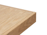 Laurel Canyon 82 inch Fireplace TV Stand for TVs up to 90 inches, Minimal Assembly, Natural Finish B108P292279