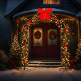 Christmas Artificial Tree Archway Decoration, Realistic PVC Holiday Tree Arch Frame for Outdoor 99731017
