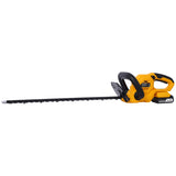 ZNTS 20V Cordless Hedge Trimmer, 22 Inch Steel Blade, Reduced Vibration, Battery and Charger Included W465P195275