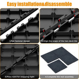 Carpet floor 12" Patio Deck Tiles, DIY Module Interlocking Decking Carpet,Easy and Quick W3022P251862