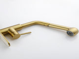 Single-Handle Pull-Out Sprayer Kitchen Faucet in Stainless Gold 63433235