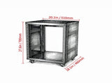 12U AV Rack Stand, 300 lbs Capacity 66966094