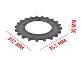Sprocket Teeth 21 Fit for Bobcat Mini Excavator 331D 331E 334 231 325 328 6539097 62892596