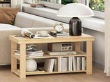 3-Tier Bamboo Shoe Rack Bench, 11.3 x 27.6 x 17.8 Inches Compact Storage Organizer with 286lb 08236135