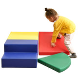 ZNTS Soft Climb and Crawl Foam Playset, Safe Soft Foam Nugget Block for Infants, Preschools, Toddlers, TX296663AAL