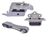 3PCS Front Lower Right Engine Mount Set Fit for BMW X1 X2 Mini Cooper Clubman Countryman F54 F55 F56 34819697